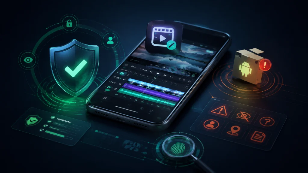Alight Motion Mod APK safety and security risks on Android
