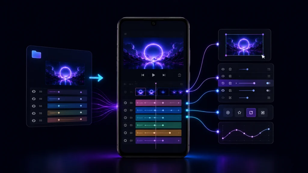 Using and customizing an imported Alight Motion preset