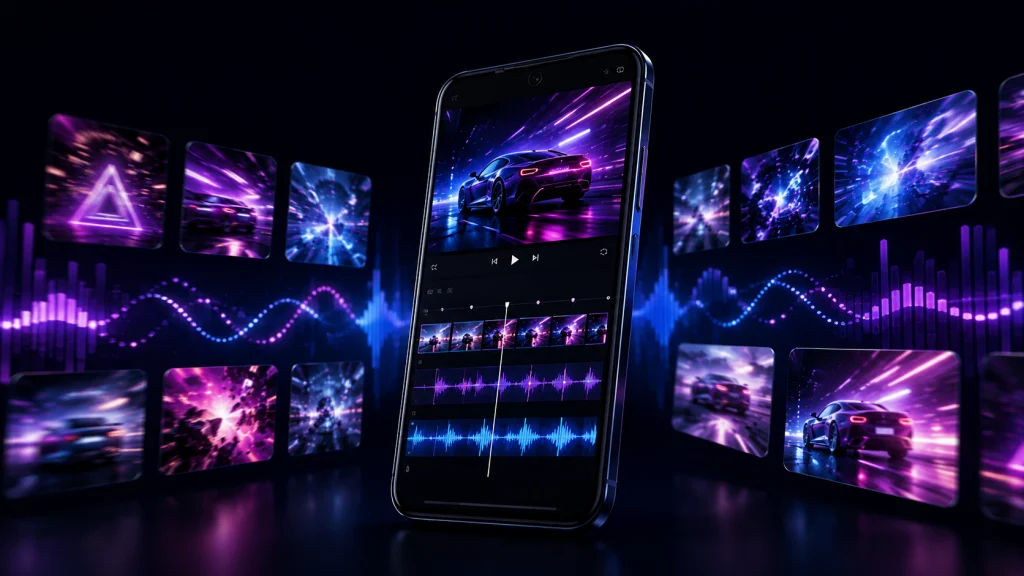 Alight Motion beat sync video editing template