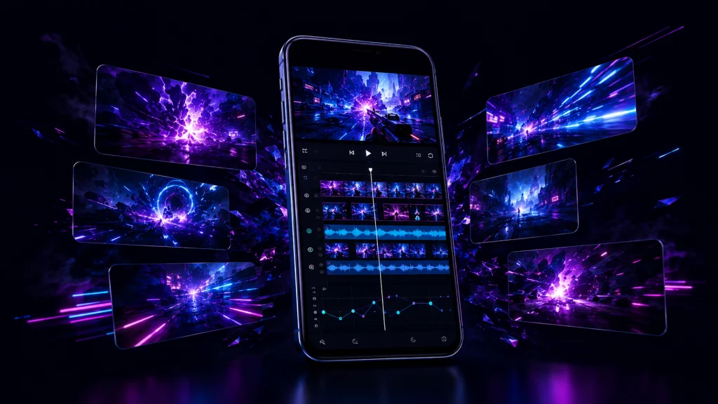 Alight Motion gaming edit templates for gameplay videos
