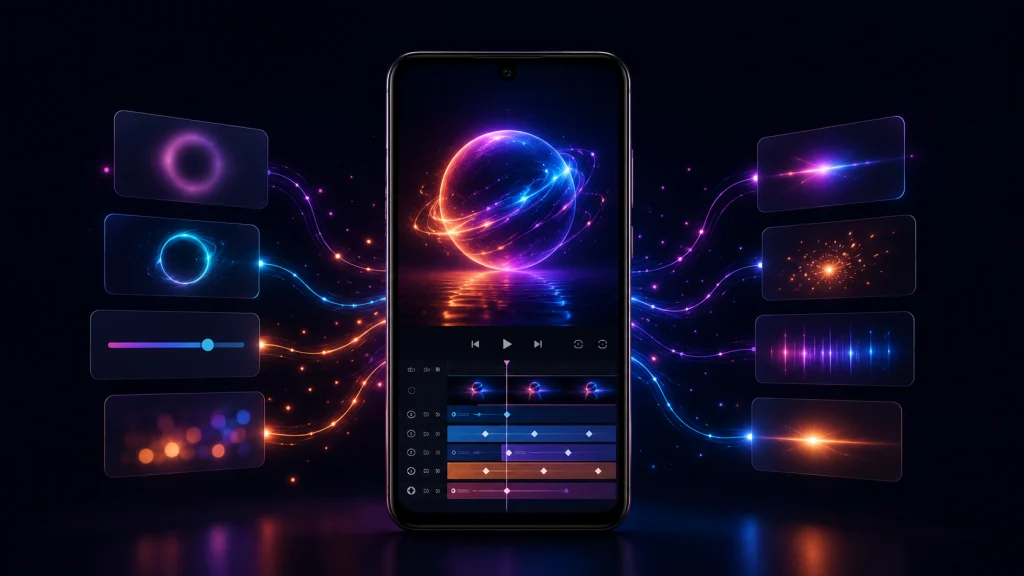 Alight Motion glow and light effect presets