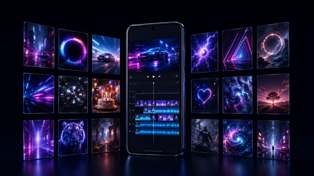 What Alight Motion templates are and how editable projects work