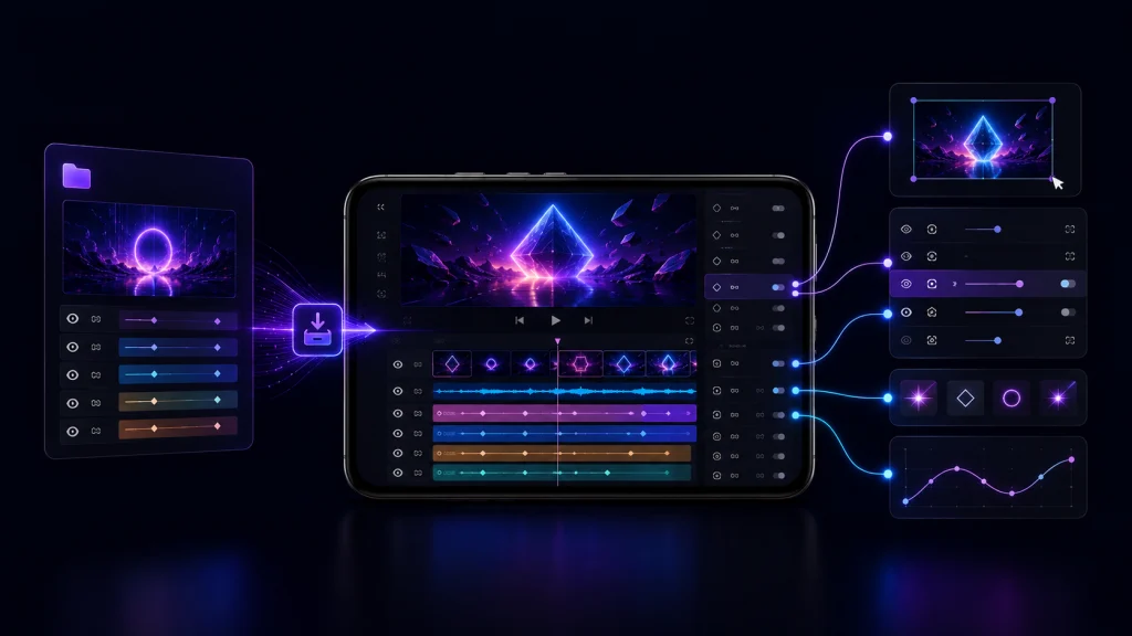 Using and customizing an imported Alight Motion preset