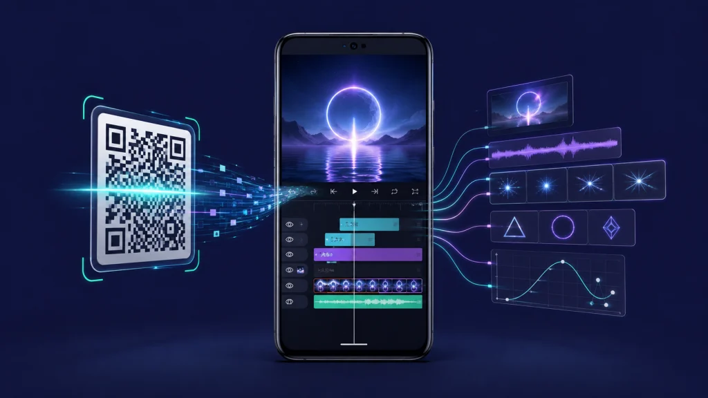 What is Alight Motion Scan and QR code project sharing